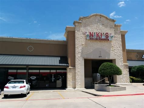 Niki's italian - Start your review of Niki's Italian Bistro. Overall rating. 105 reviews. 5 stars. 4 stars. 3 stars. 2 stars. 1 star. Filter by rating. Search reviews. Search reviews. Christina B. Keller, TX. 103. 7. Dec 16, 2023. We've had Niki's lasagna & ravioli at neighbors holiday parties highly recommend their dishes are fabulous!!! Helpful 0. Helpful 1. Thanks 0. Thanks 1. Love …